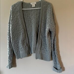 Women’s Jessica Simpson Knit Cardigan - XS - sage green